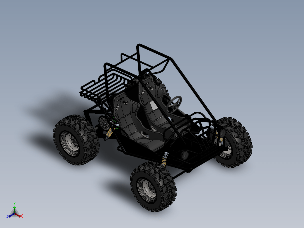 双座越野车框架 Off Road Gokart