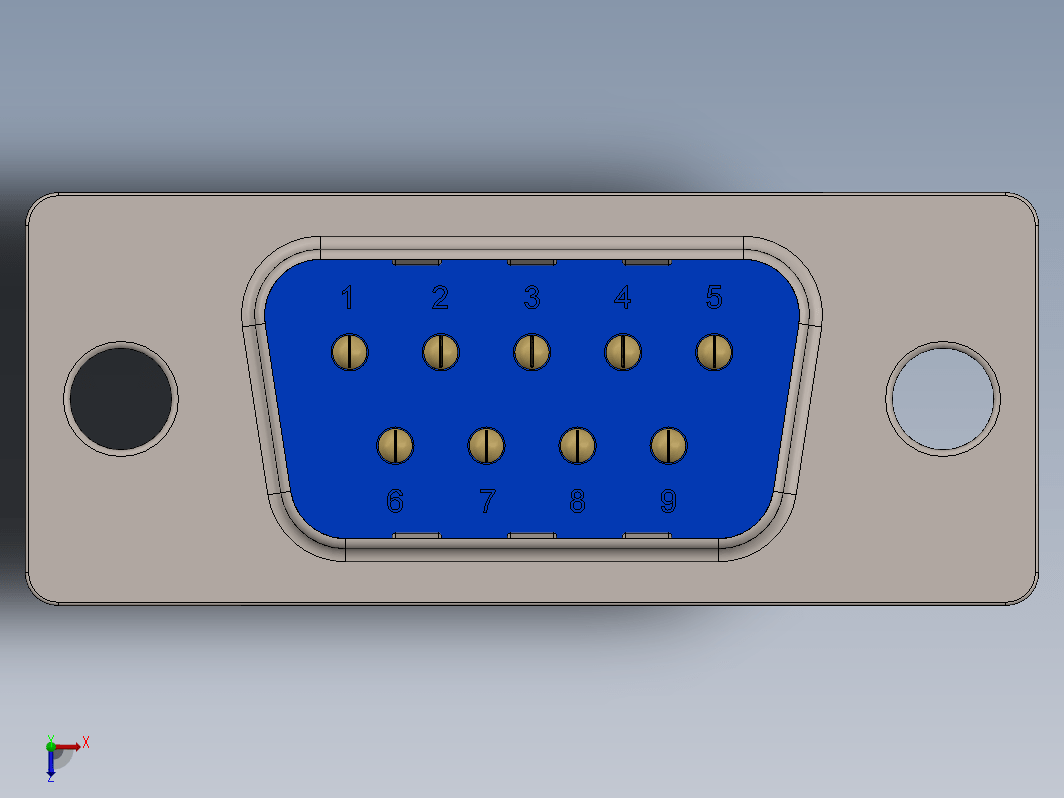 D-SUB 9 针连接器
