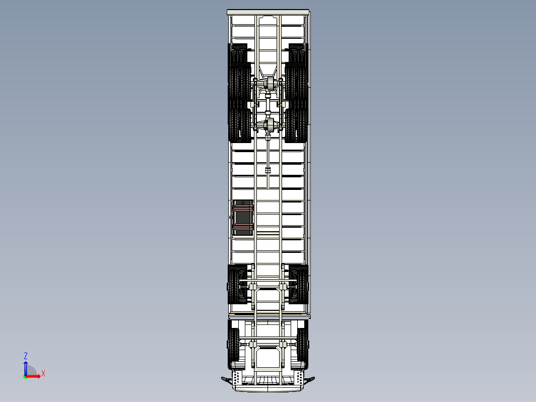 9.6米平板货车 前四后八货运汽车