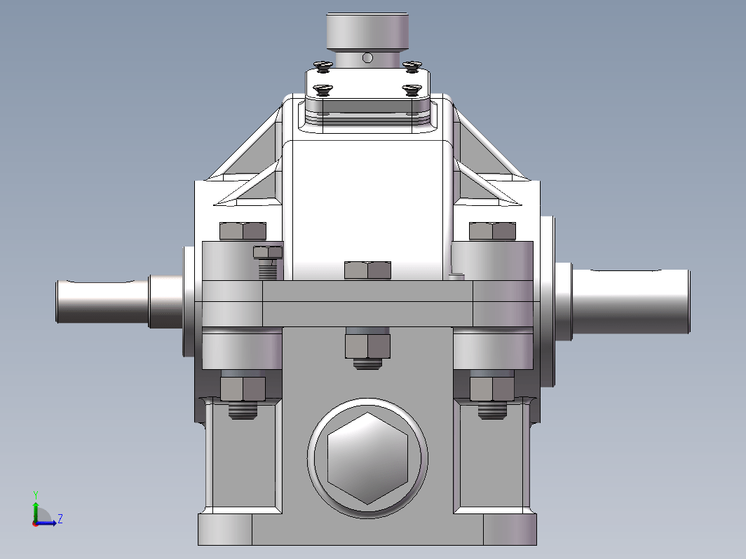 sw2020一级减速器带工程图