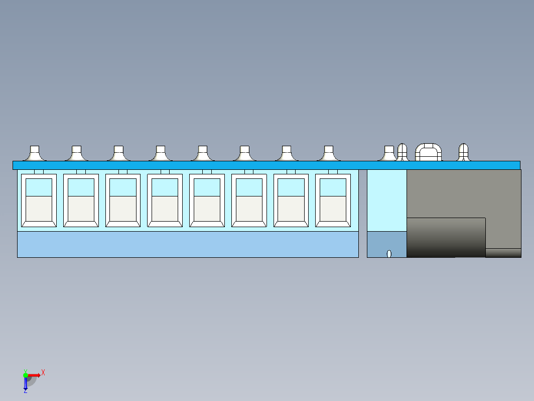 Rkpdu1模型铁路配电模块