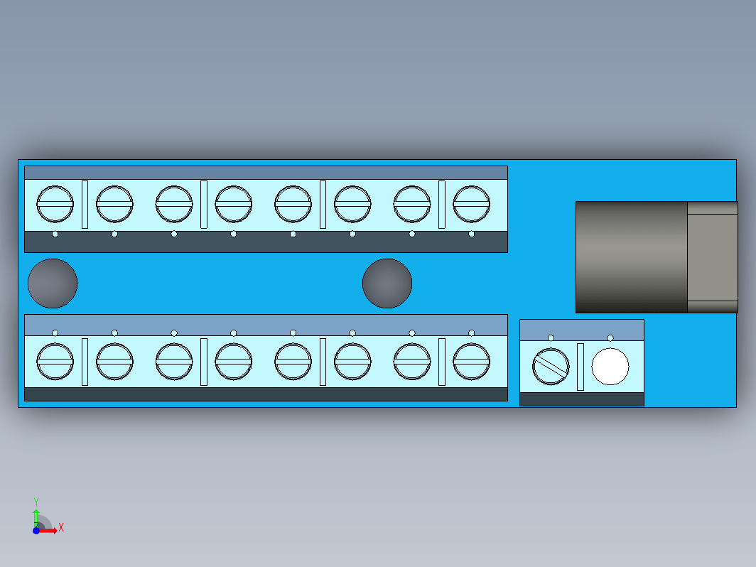 Rkpdu1模型铁路配电模块