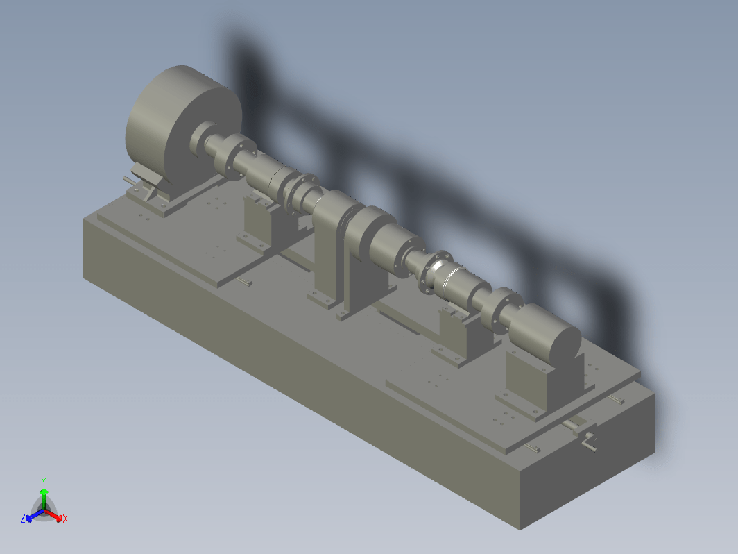 RV减速器综合性能测试仪的结构设计三维Step+CAD+说明书