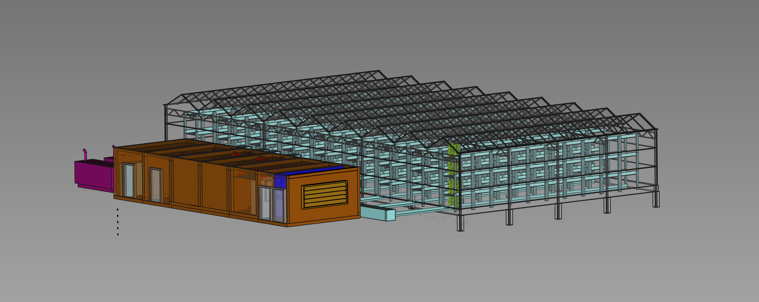 木制数据中心模块化机架