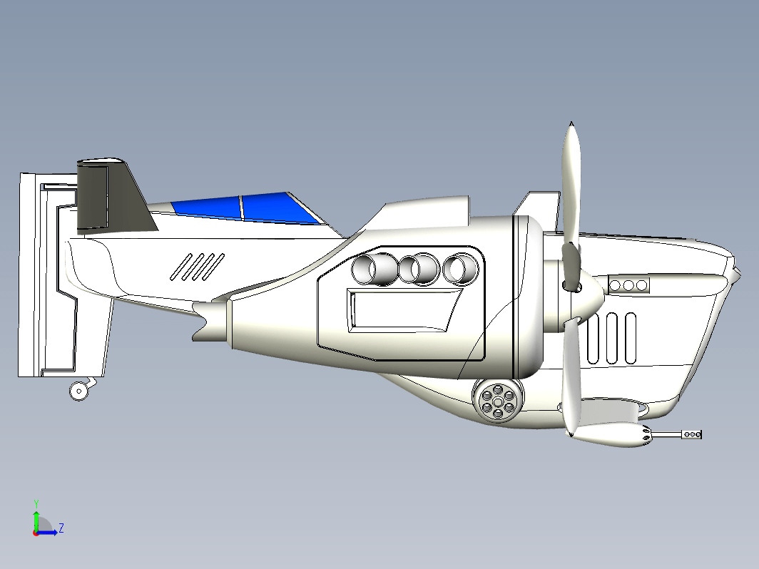 Biplane小型飞机