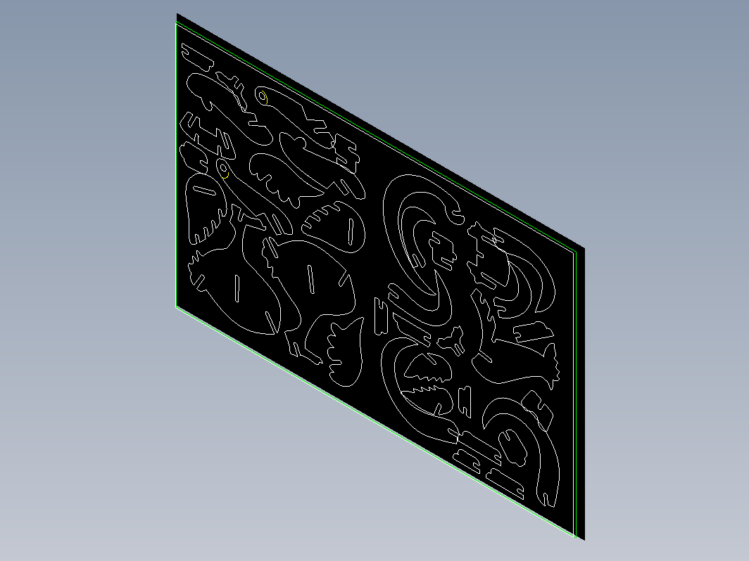 3D-12生肖-鸡