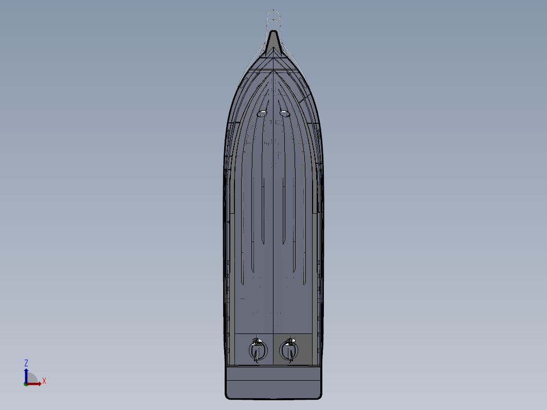 小型双层游艇