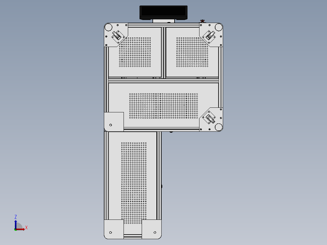 铝型材机架钣金造型-9