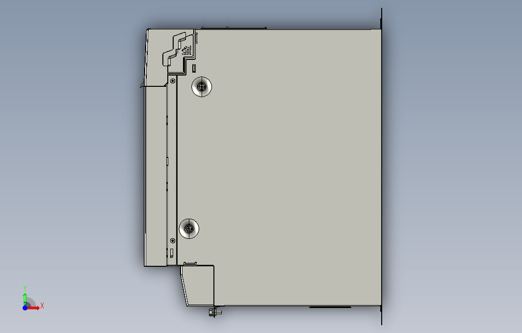 高性能多机传动驱动器STEP_B00(MD810-50M4TD5.5G200+整机外形图)