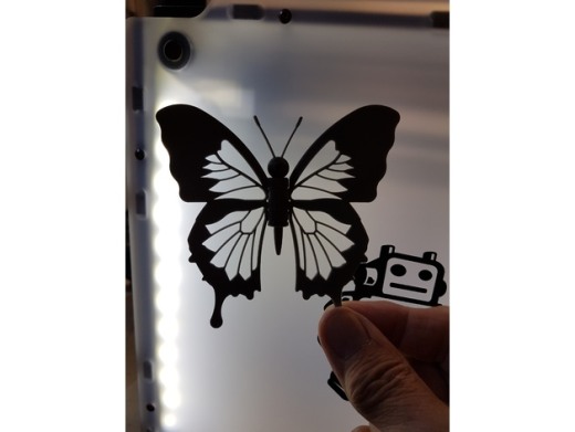 蝴蝶拼装结构玩具模型