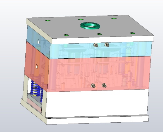 塑料壳体注塑模具设计图三维UG8.5无参+CAD+说明书缩略图