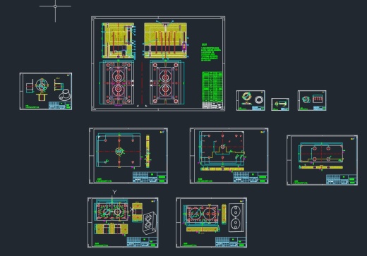 塑料壳体注塑模具设计图三维UG8.5无参+CAD+说明书缩略图