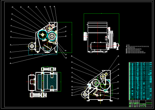 立式研磨机设计（模型+图纸）三维SW2016带参+CAD+说明书