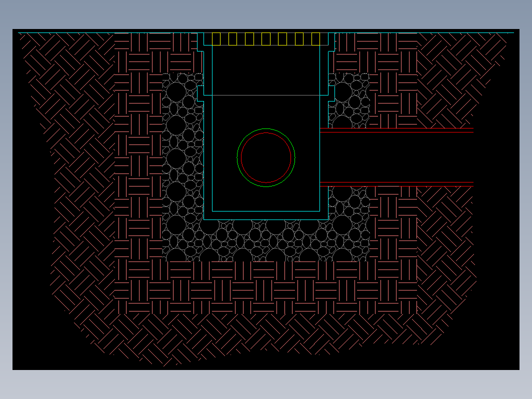 集水地沟CAD设计施工图-地沟008