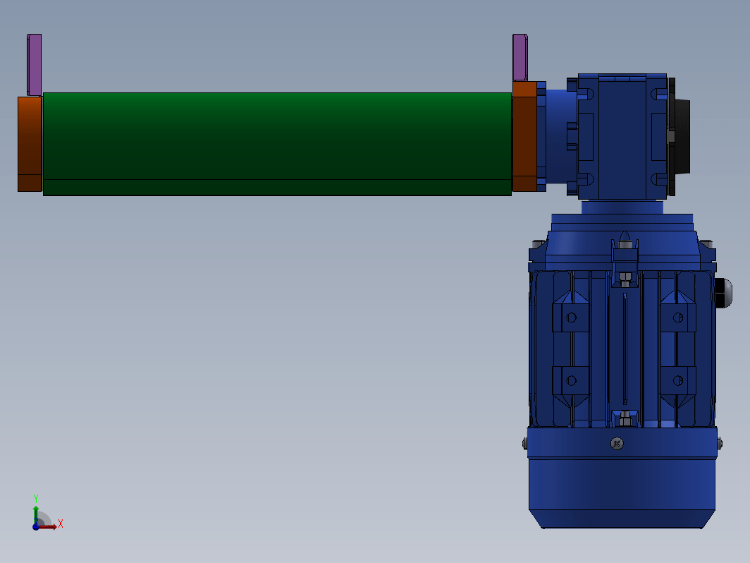 带式输送机 300x1000，轻型模型