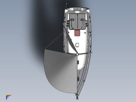 帆船3D图缩略图