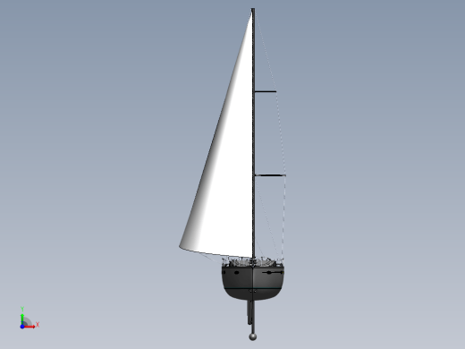 帆船3D图缩略图