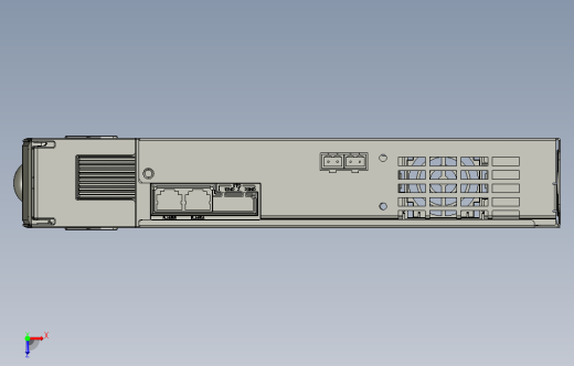 高性能多机传动驱动器STEP_B00(MD810-50M4T7.5G200+整机外形图)缩略图