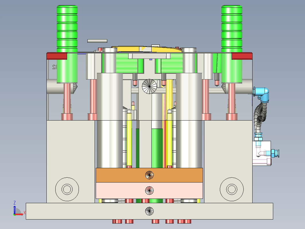 MD-10355超复杂模具设计