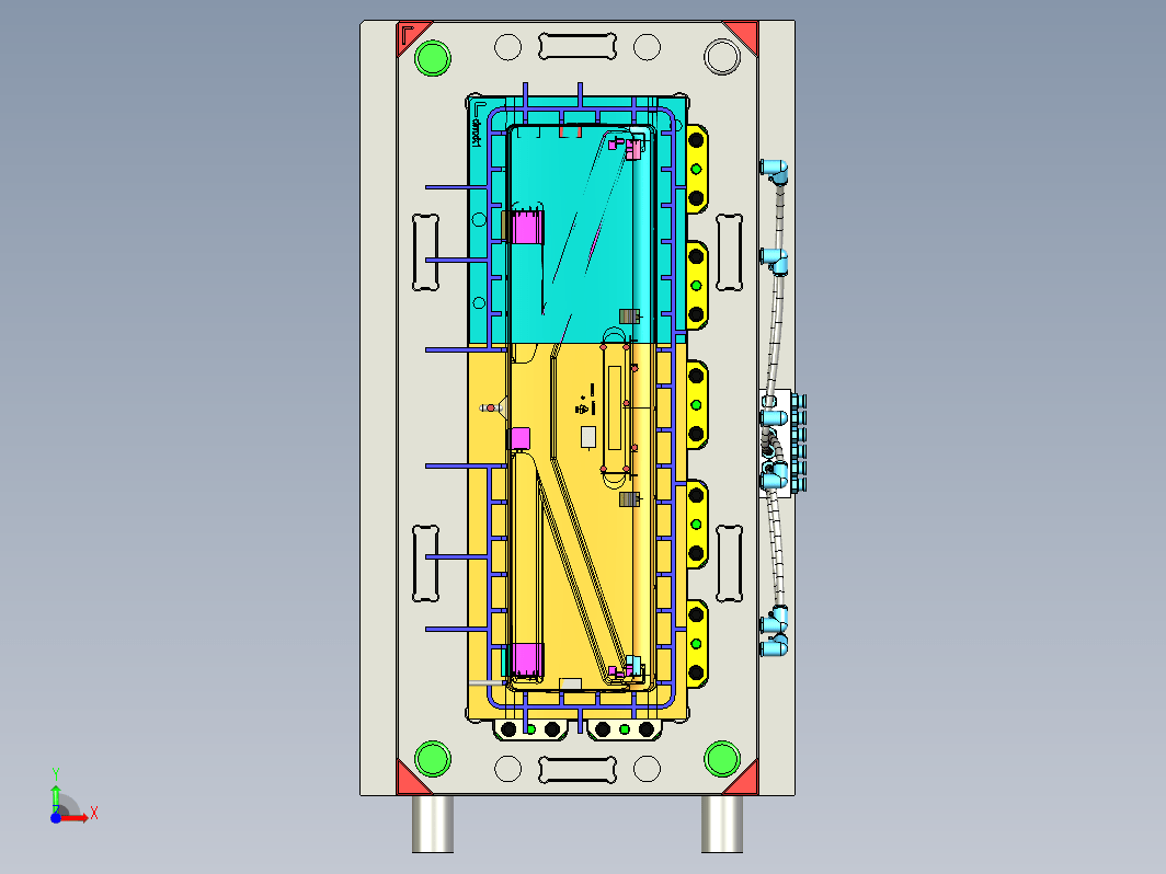 MD-10355超复杂模具设计