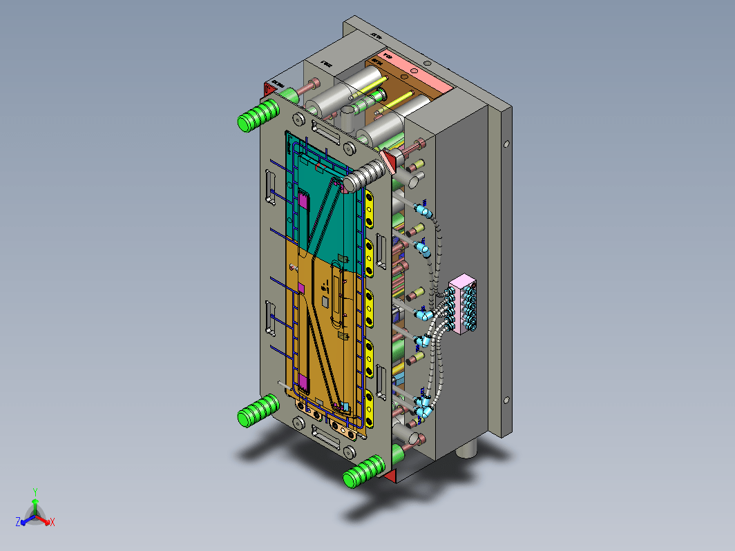 MD-10355超复杂模具设计