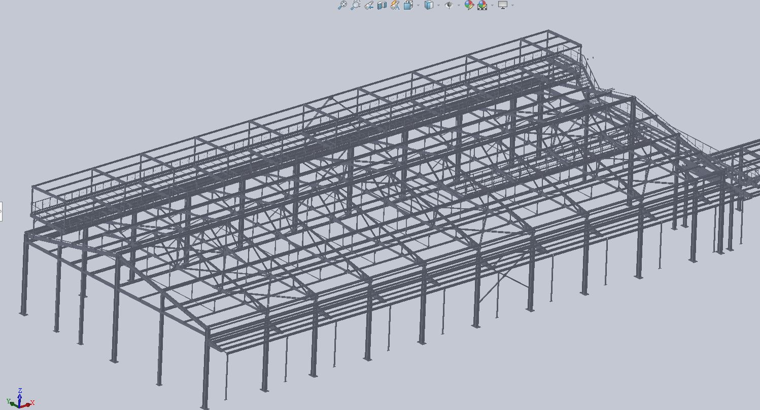 肉类加工厂通风系统结构