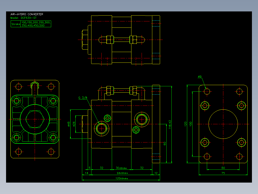 气缸 DC63-F