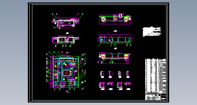 16t起重小车设计CAD+说明书