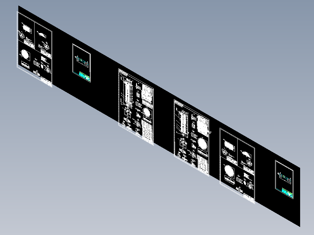 蒸发器加热室图纸