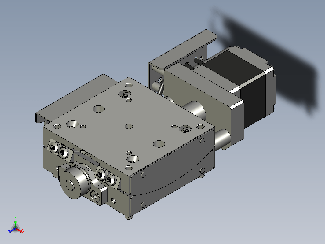 Rotary table带蜗杆传动的转台