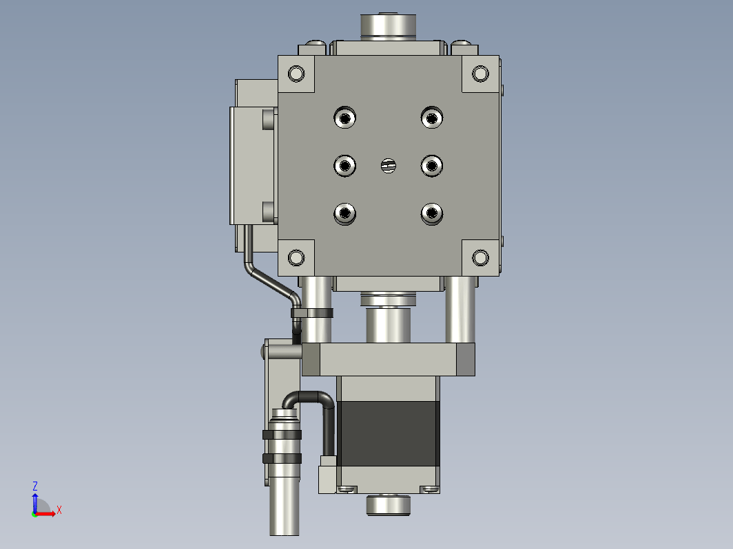 Rotary table带蜗杆传动的转台