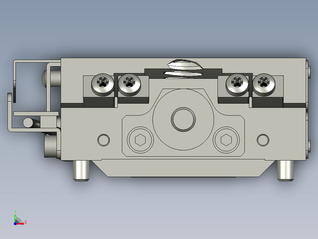 Rotary table带蜗杆传动的转台