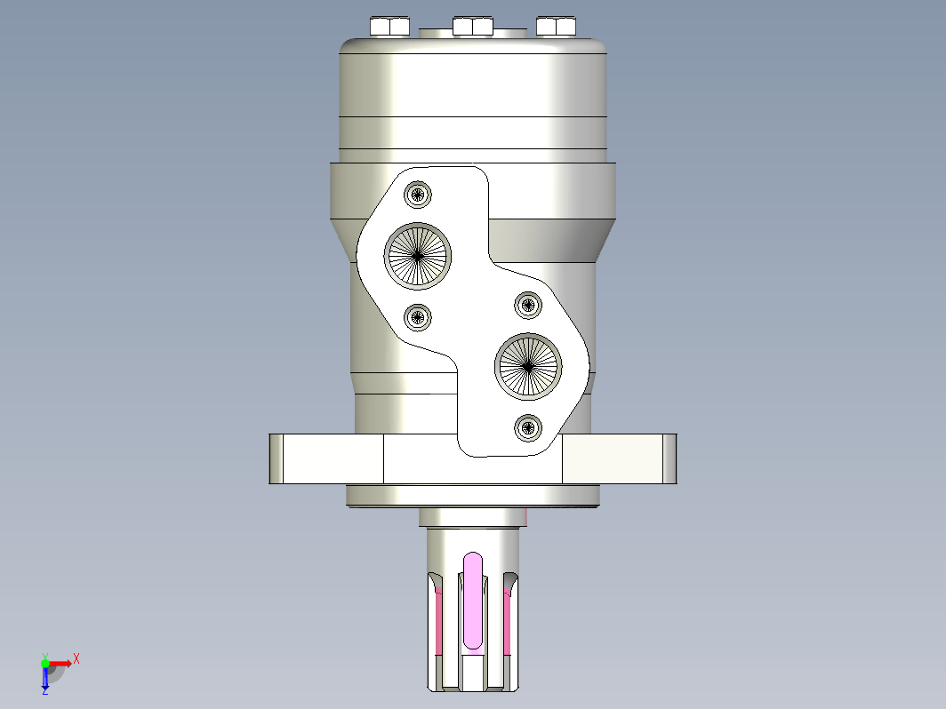 液压轨道电动机Zbmr-160H1