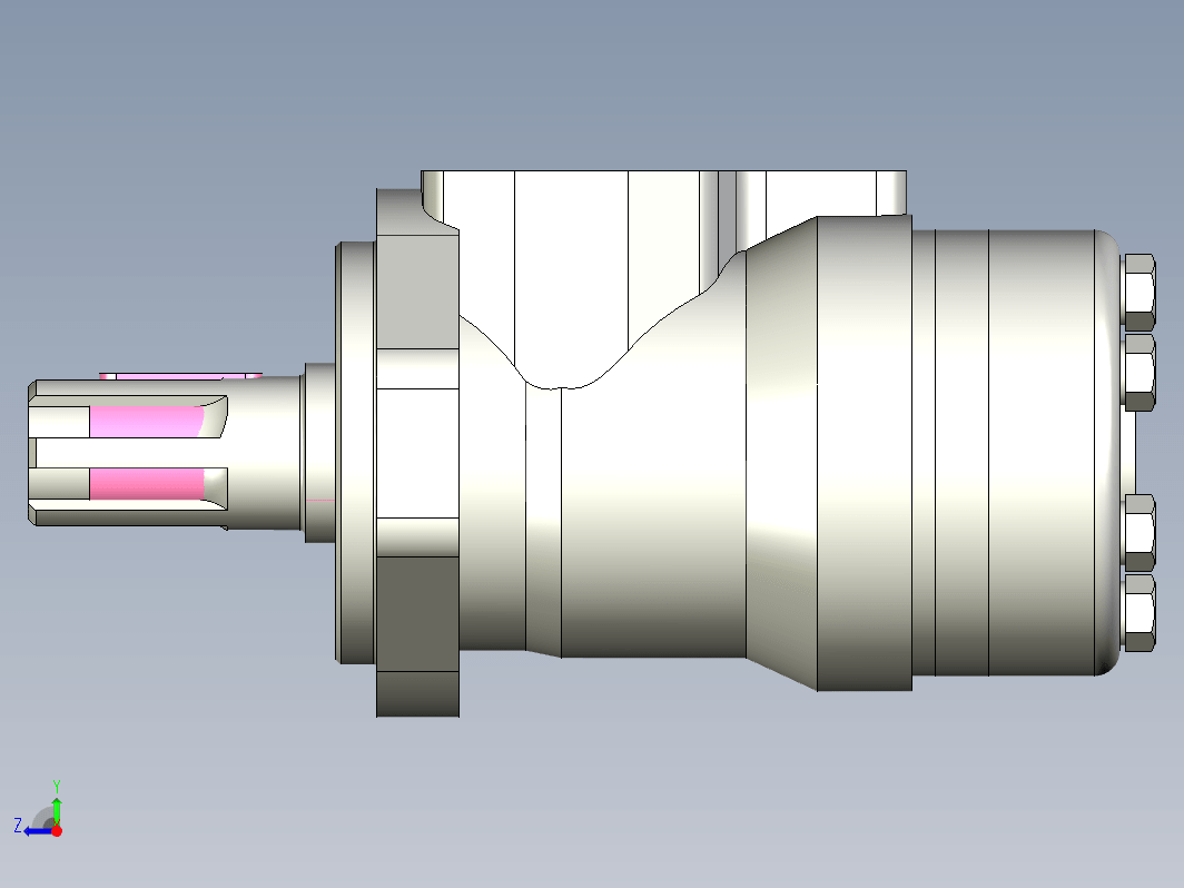 液压轨道电动机Zbmr-160H1