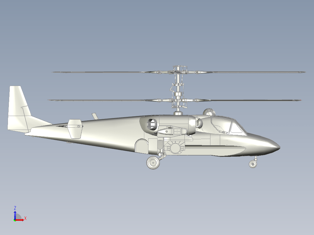 武装直升机 Kamov Ka-52