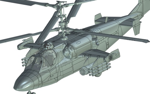 武装直升机 Kamov Ka-52缩略图