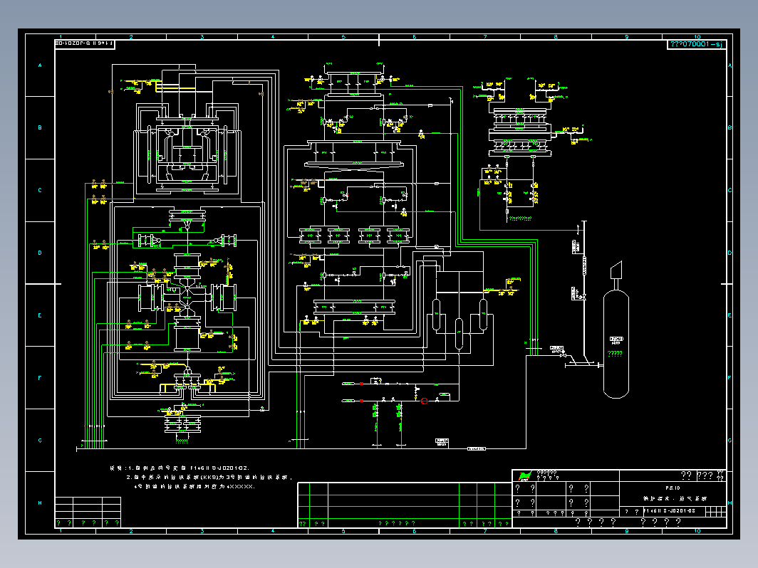 锅炉系统 F146IIS-J0201-08锅炉疏水、放气