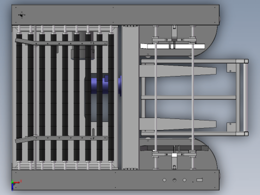 自动托盘式收板机设计模型3D图纸缩略图