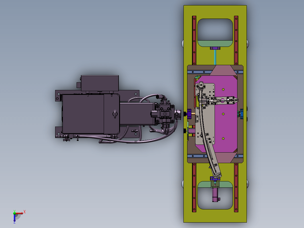 凸焊机送料工装治具工作台