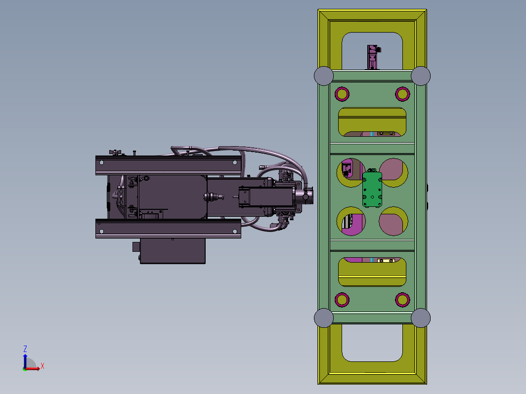 凸焊机送料工装治具工作台