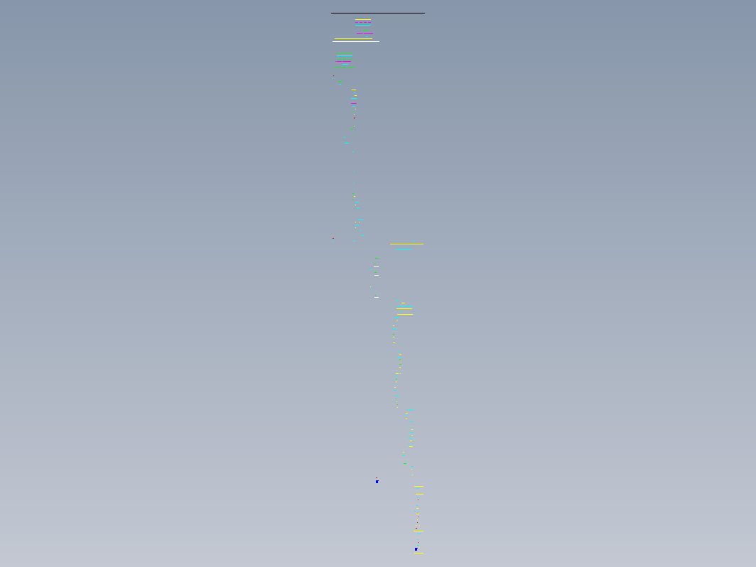 顺发厂材车棚钢结构CAD