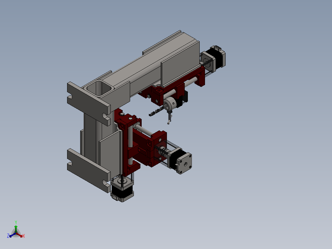 Hobi CNC freze小型桌面铣床