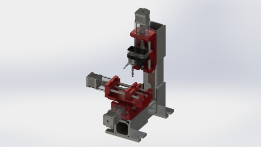 Hobi CNC freze小型桌面铣床缩略图