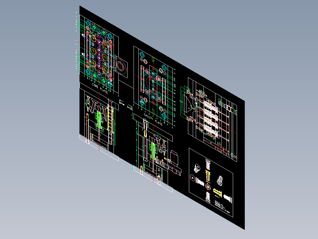 模具设计-镙纹脱模外