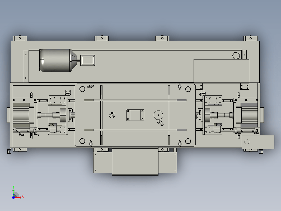 汽车消声器本体成型机