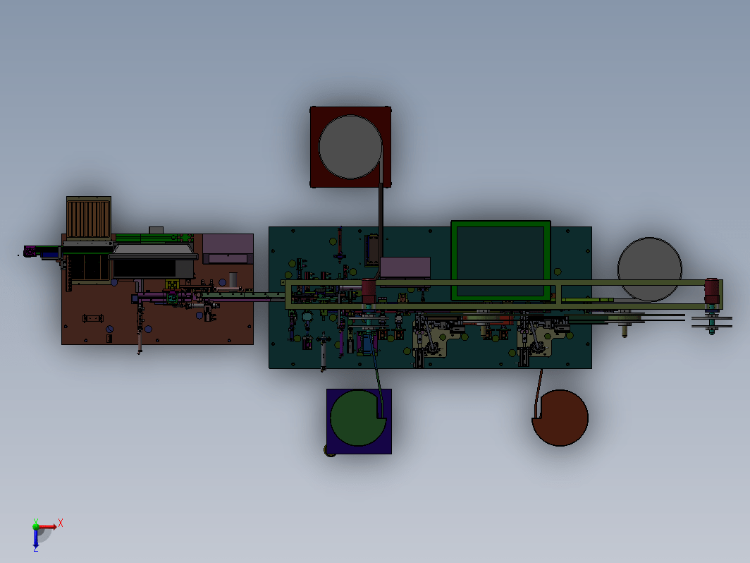 USB3.0端子插针折弯组装机