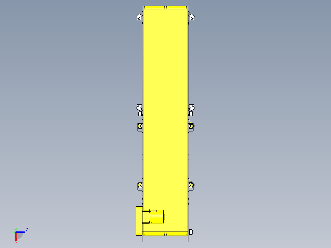 安装输送机上散装工件的拆分刷子