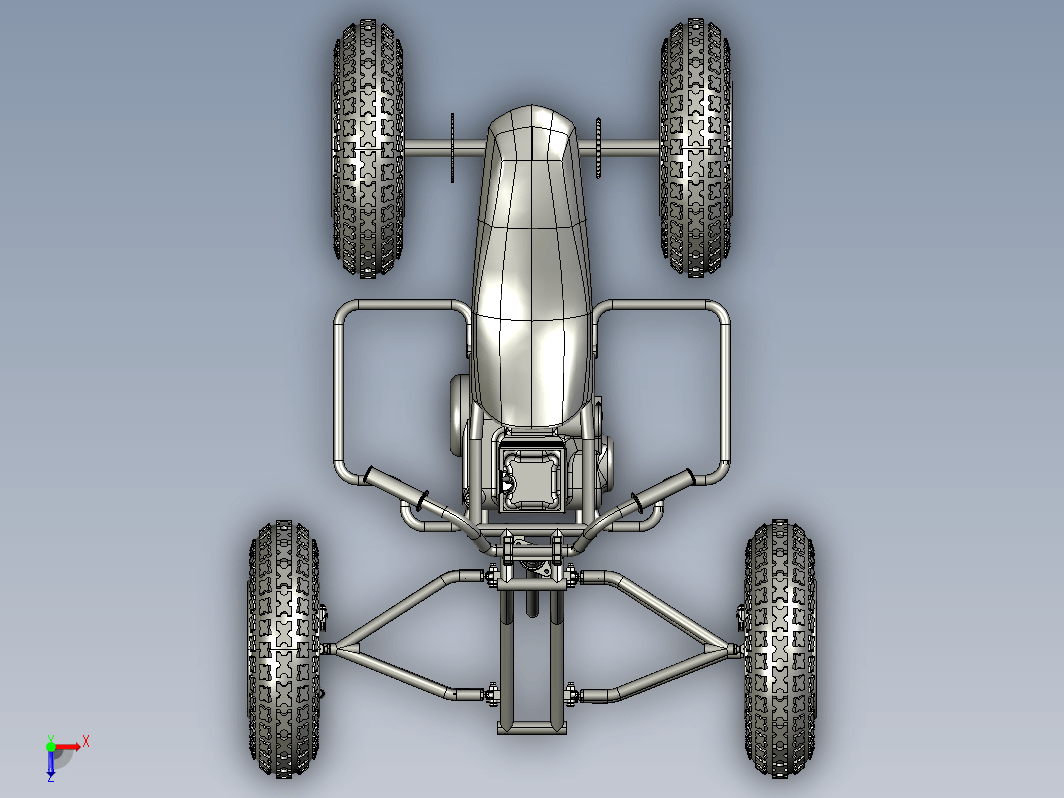 Quad Bike Assembly四轮车