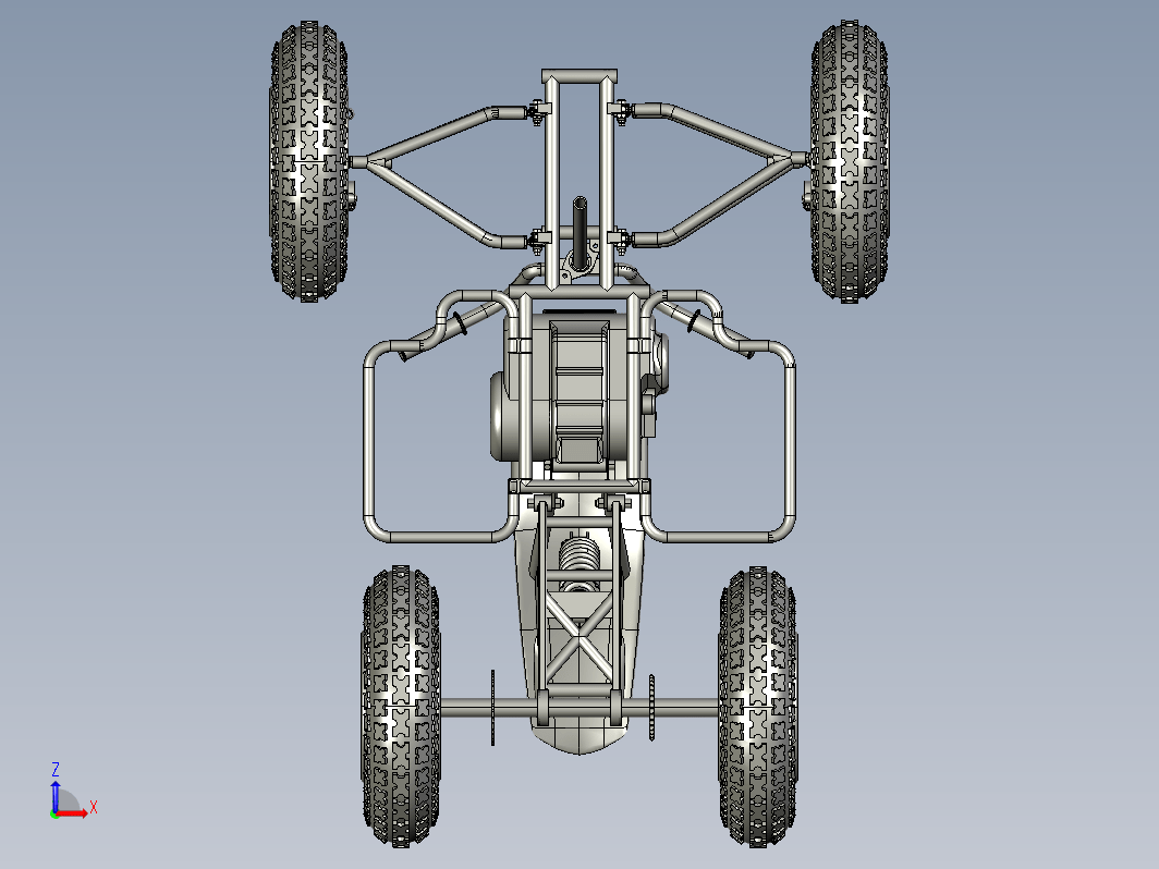 Quad Bike Assembly四轮车