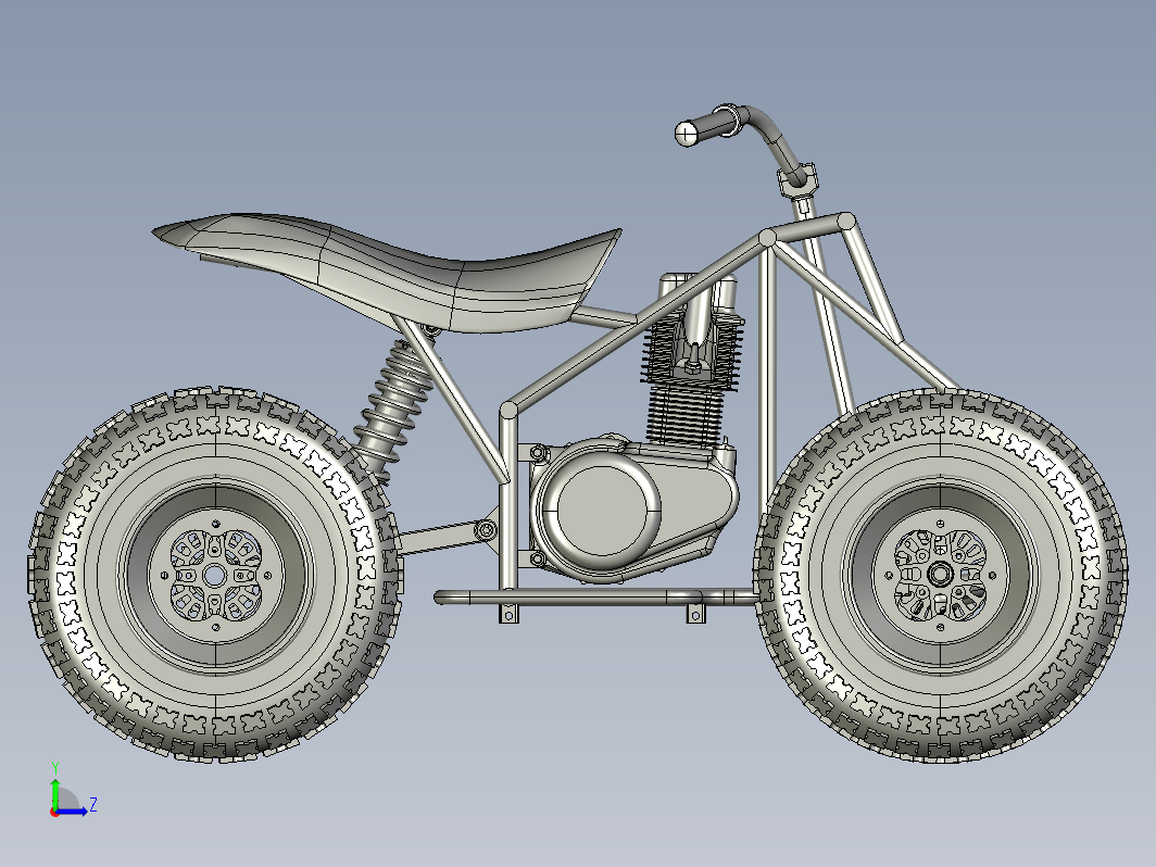 Quad Bike Assembly四轮车